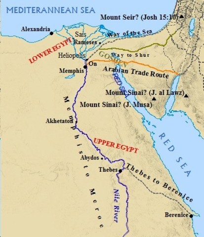 c. 3100BC Menes united Upper and Lower Egypt, establishing the First Dynasty.