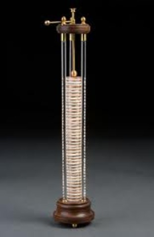 La pila de Volta 1800 d.C