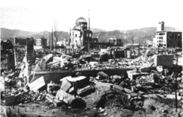 Immediate effects of the Hiroshima bombing