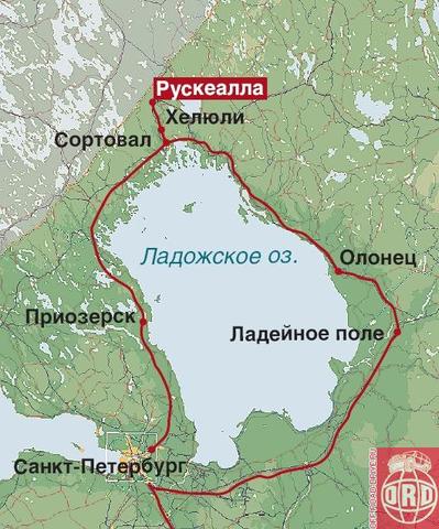 Первые упоминания о Рускеале