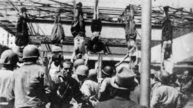 Mussolini captured and executed