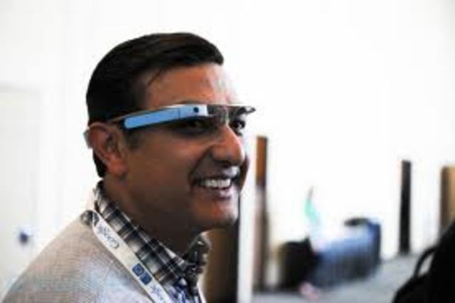First Google Glass Prototype