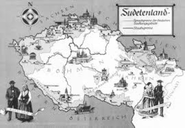 Nazis take the Sudetenland