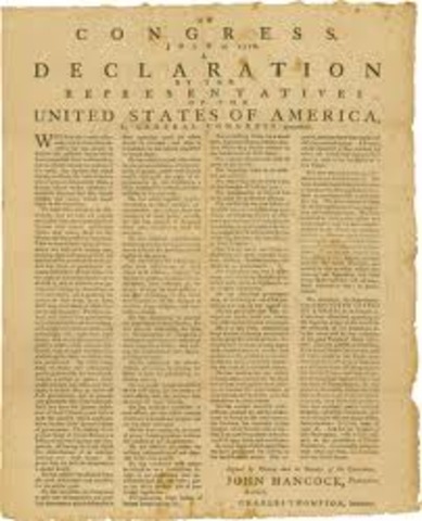 The Declaration of Independence