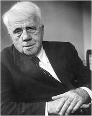Robert Frost dies