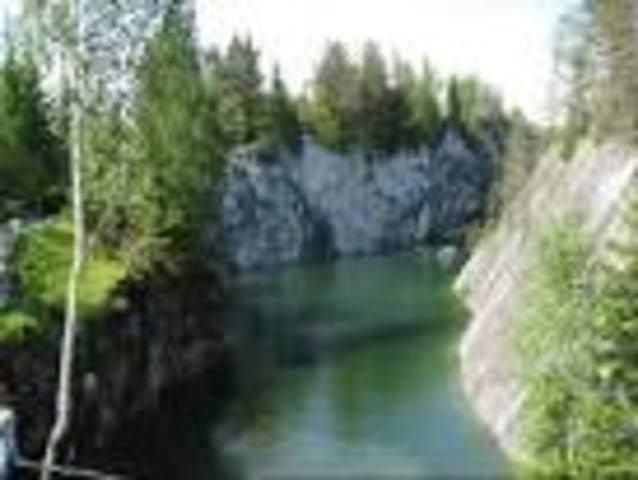 Мраморный карьер Рускеалы