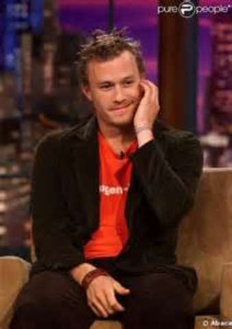 Heath ledger