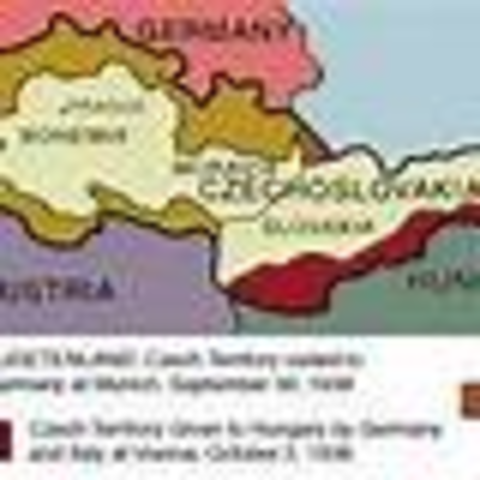 nazis take the sudetenland