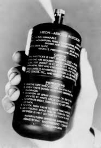 Inventions/Aerosol Spray Cans Are invented (Date Unknown)