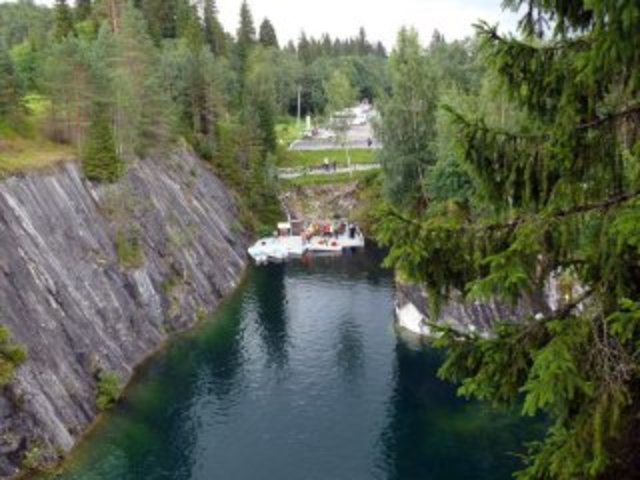 Прекращение разработки мрамора