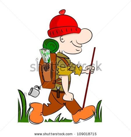 Müller und Felix vorbeiten für die Nacht an der Isar.