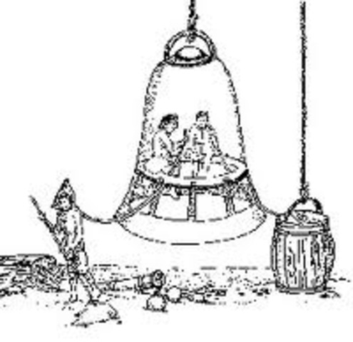 First Photo Taken By Diving Bell