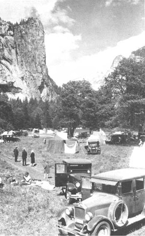 Automobiles legally entered Yosemite National Park for the first time.