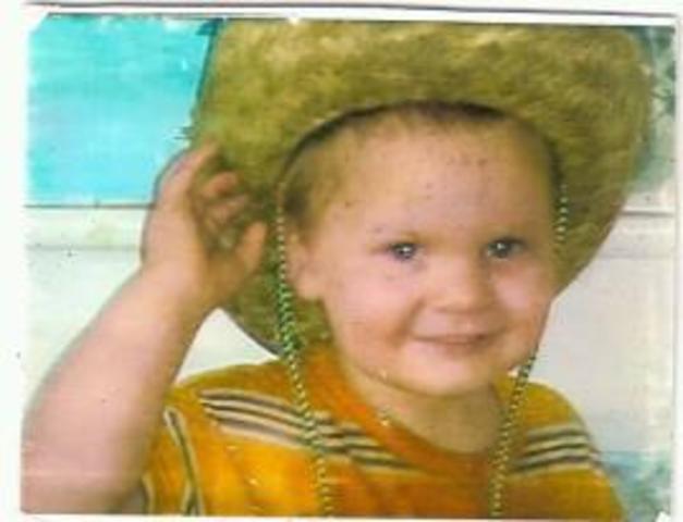 My brother was born.