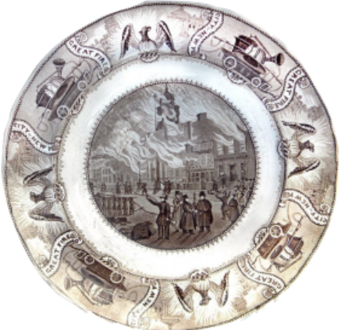 THE GREAT FIRE OF NEW YORK