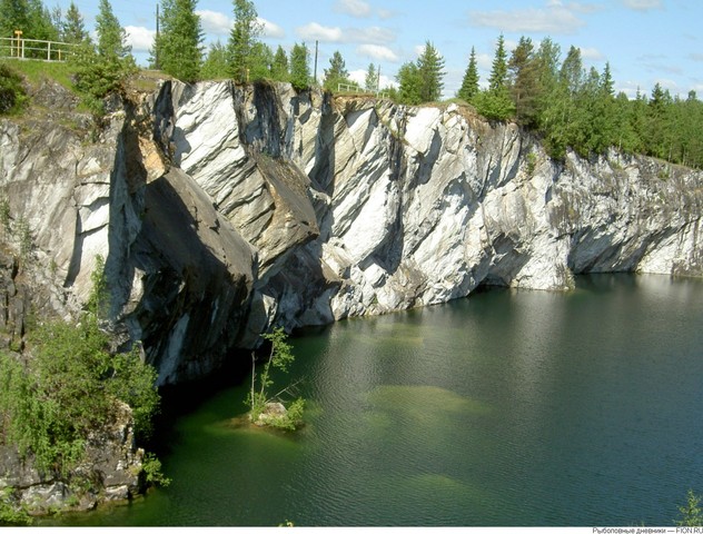 Появление "Мраморного озера"