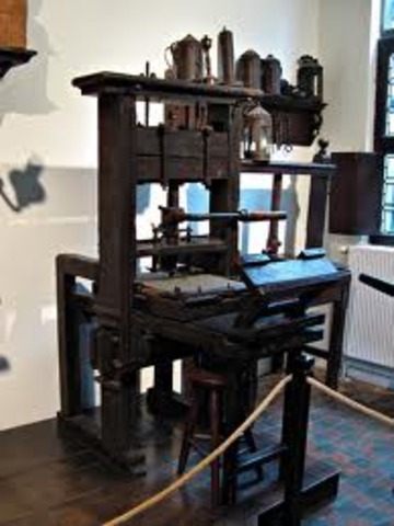 Nacimiento de la imprenta