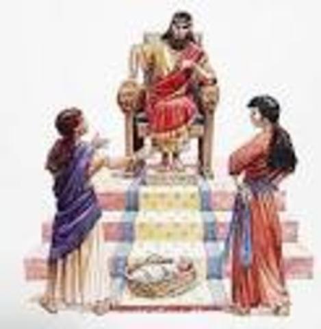 King Solomon's Reign: 1 King 1