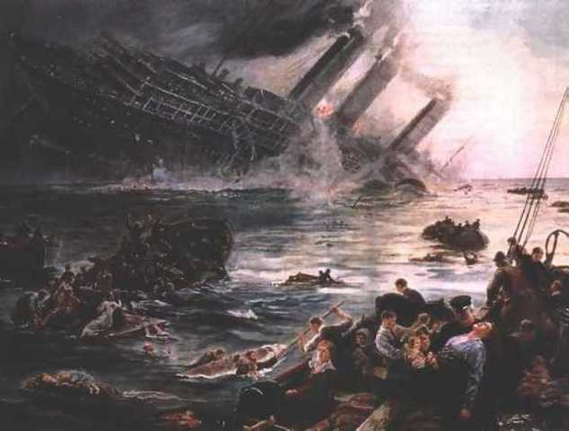 Sinking of The Lusitania