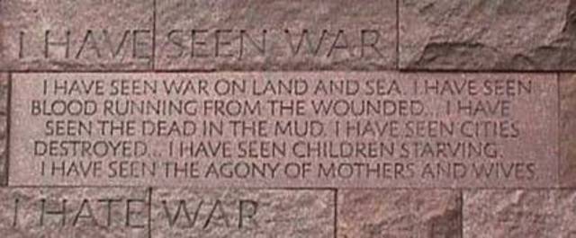 FDR's "I Hate War" Speech