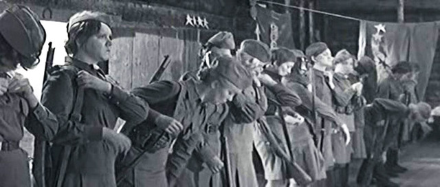 35-летие выхода на экраны фильма "А зори здесь тихие..."