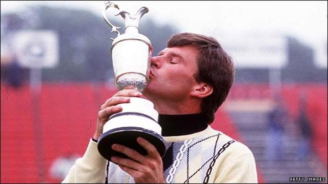 Faldo wins at Muirfield