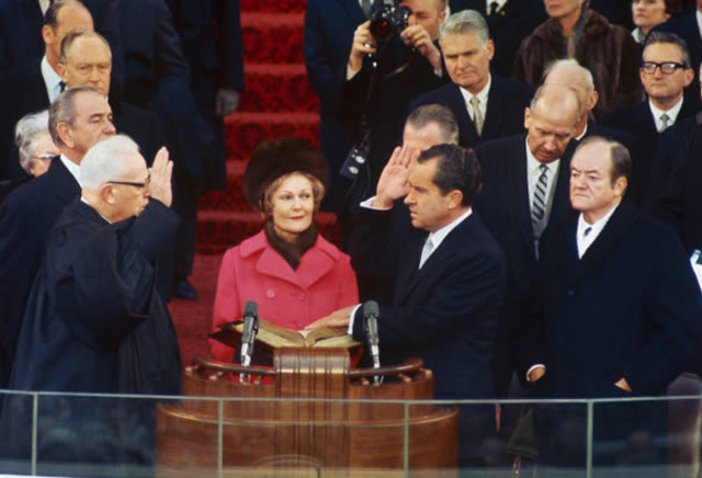 Nixon Sworn In