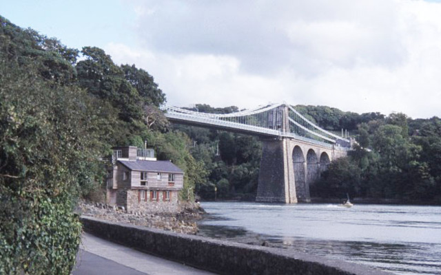 OPENING OF MENAI SUSPENSION BRIDGE