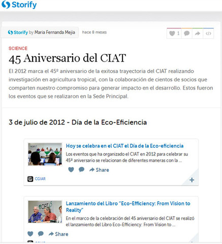 Celebración del 45 Aniversario del CIAT