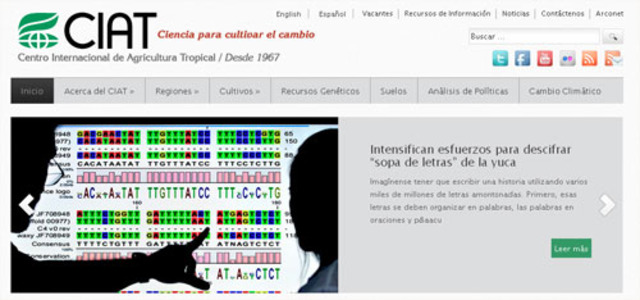 Rediseño del blog del CIAT