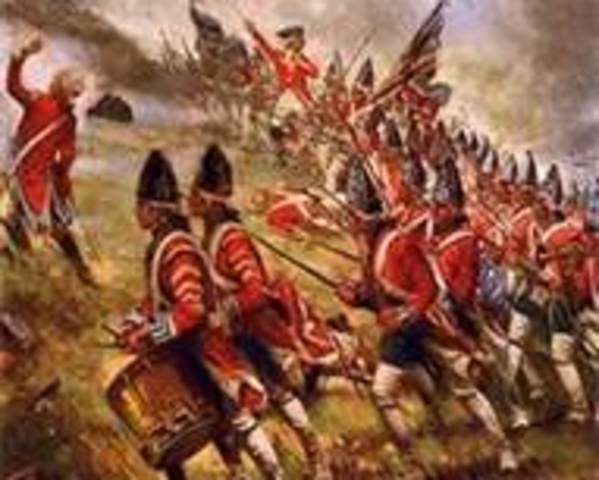 American Revolution starts.