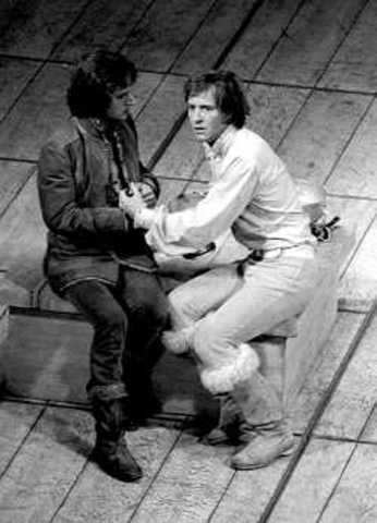 Brutus and Cassius fights.