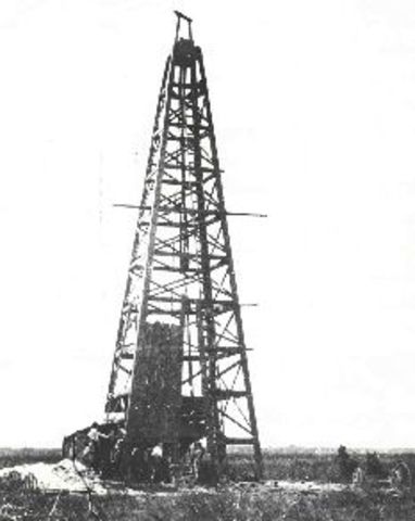 First major Oil Discovery