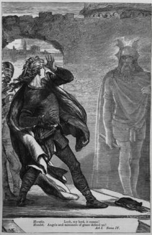 The Ghost appears for the first timr