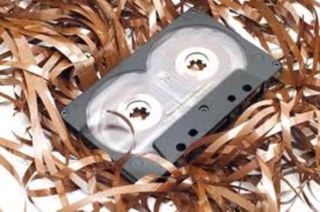 Analog Magnetic tape.