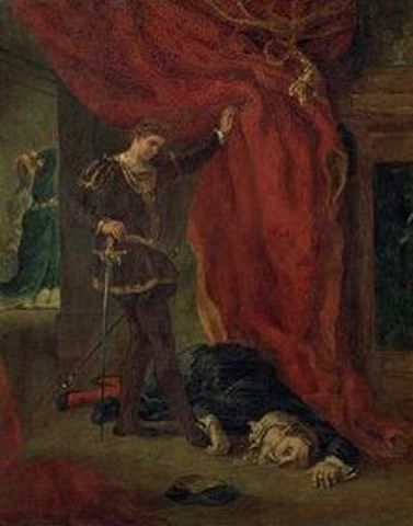 the kigns wants to know what has happened to hamlet after he killed polonious