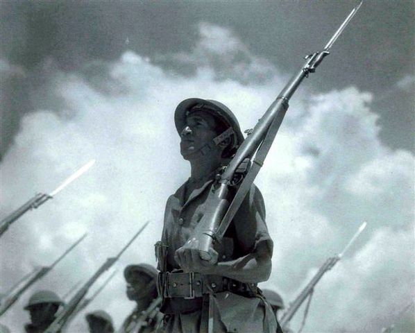 Australia's succes with the help of american navy.