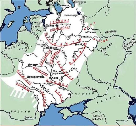 Первые упоминания о корелах