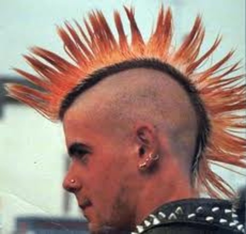 Punk Rock music begins