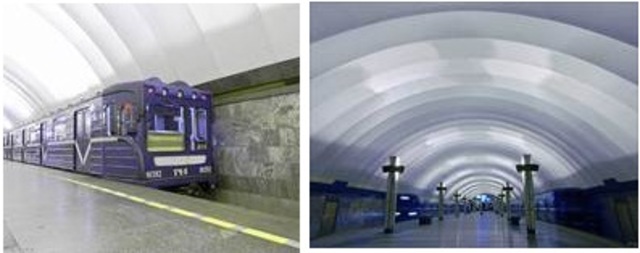 Метро "Приморская" и "Ладожская"