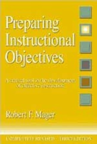LIBRO DE ROBERT MAGER: Preparing Objectives for Programmed Instruction