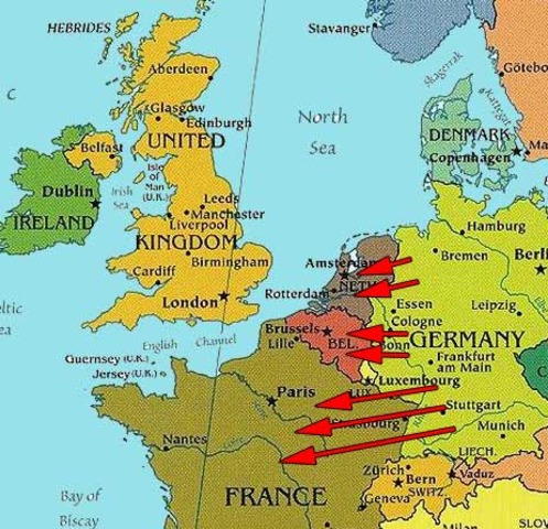 Germany invades and conquers