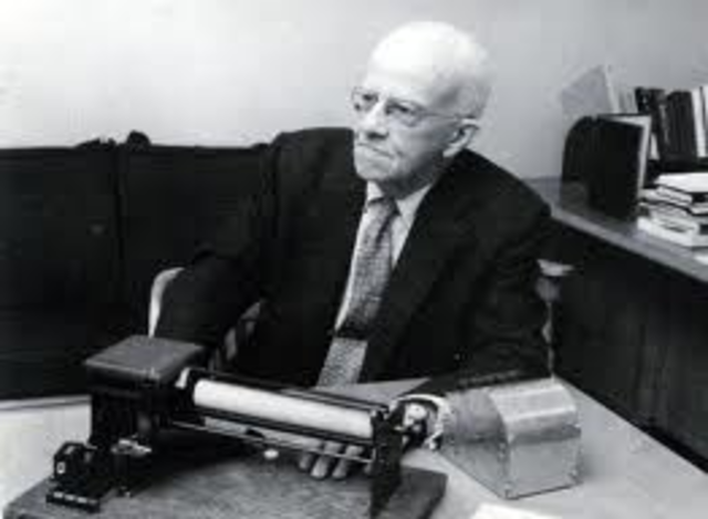 Máquina de enseñar de Sidney Pressey