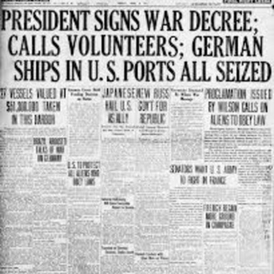 Timeline: Causes of US Entry into WW1