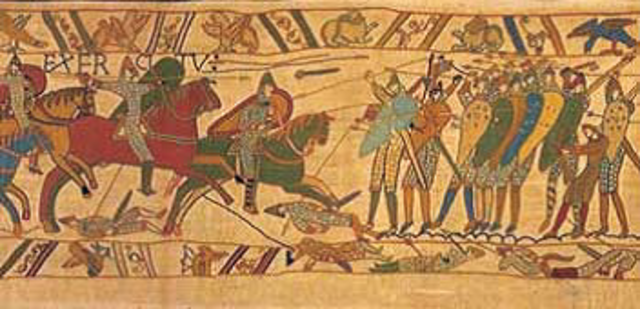 The Battle of Hastings Begins