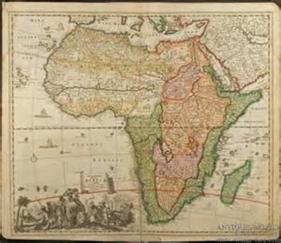 Europe finishes mapping Northern Africa