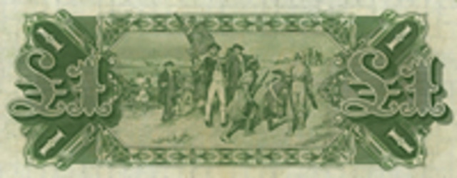 The 'Harrison series' of currency notes is issued