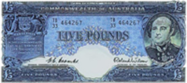The 1953/54 series of currency notes is issued