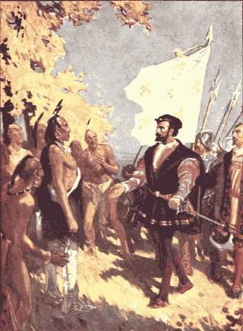 Jacques Cartier took Donnacona and his son's back to Europe