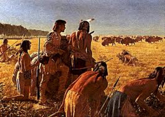 Henry Kelsey encounters the Siksika nation